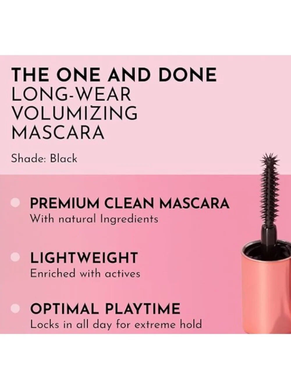 Lawless Mini The One & Done Volumizing Mascara - 0.2 oz